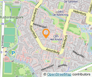 Bekijk kaart van CBS Het Kristal  in Dordrecht