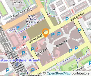 Bekijk kaart van Olympia uitzendbureau in Amsterdam Zuidoost