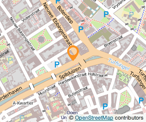 Bekijk kaart van Vereniging 'De Open Hof'  in Groningen