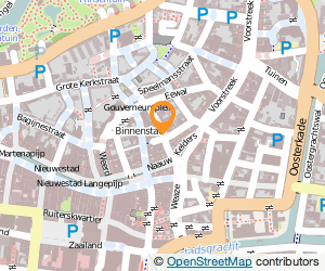 Bekijk kaart van Coenie's Café in Leeuwarden