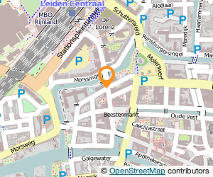 Bekijk kaart van PWsurfsport  in Leiden