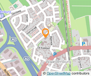 Bekijk kaart van Stichting Dorpshuis  in Waardenburg