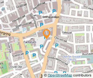 Bekijk kaart van FEMZ Workshops & Citygames in Tilburg