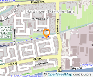 Bekijk kaart van R.V.H. Administraties & Advies  in Hardinxveld-Giessendam