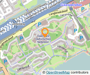 Bekijk kaart van VVE peuterspeelzaal De Gaasperplasjes in Amsterdam