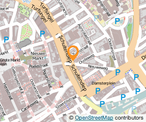 Bekijk kaart van Eetcafé Het Zwarte Schaap  in Groningen