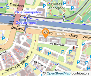Bekijk kaart van Stichting Samenwerking Beroepsonderwijs Bedrijfsleven in Zoetermeer