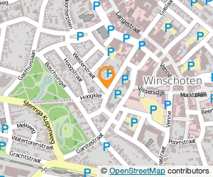 Bekijk kaart van Café 't Houkje  in Winschoten