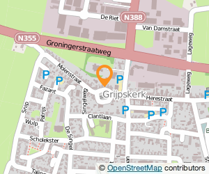 Bekijk kaart van Bakkerij Jager  in Grijpskerk