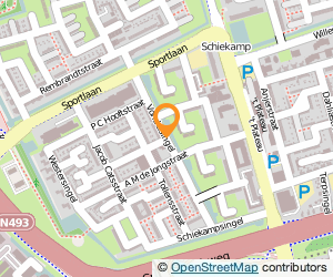 Bekijk kaart van Café DenS  in Spijkenisse