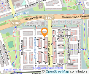 Bekijk kaart van Joop Smit  in Amsterdam