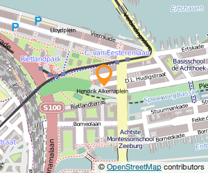 Bekijk kaart van Partou Brulboei in Amsterdam