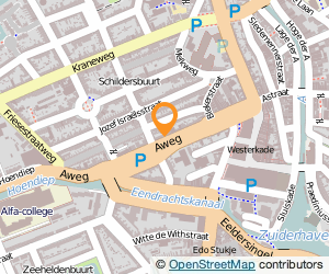 Bekijk kaart van Cafetaria A- Weg in Groningen