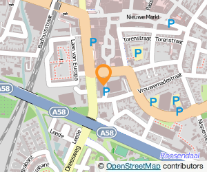 Bekijk kaart van Douanekantoor in Roosendaal