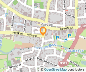 Bekijk kaart van Oudenampsen Adm. en Fisc. dienstverl. B.V. in Vorden