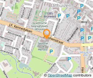 Bekijk kaart van Het Hogeland College, locatie in Uithuizen