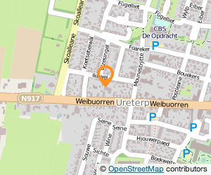 Bekijk kaart van ElektroVakman Van Smeden in Ureterp
