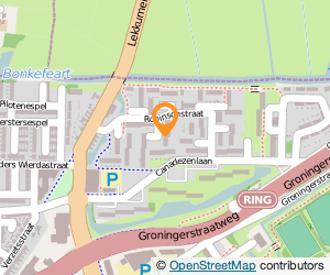 Bekijk kaart van Freubels van Lu in Leeuwarden
