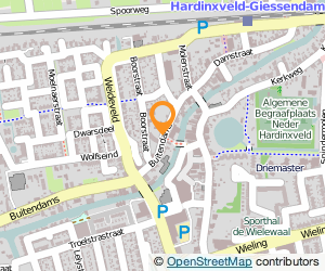 Bekijk kaart van Langedijk Woninginrichting  in Hardinxveld-Giessendam