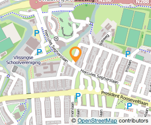 Bekijk kaart van Autorijschool Alwin  in Vlissingen