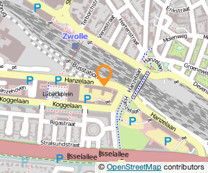 Bekijk kaart van Dienst Uitvoering Onderwijs in Zwolle