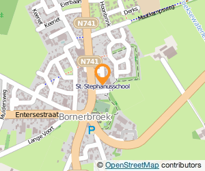 Bekijk kaart van Basisschool Sint Stephanus  in Bornerbroek