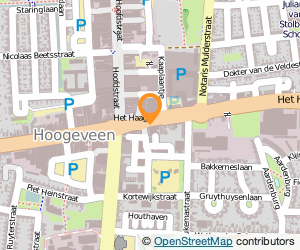 Bekijk kaart van Electro de Vries B.V.  in Hoogeveen