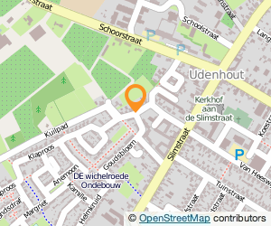 Bekijk kaart van ASVZ locatie Den Del  in Udenhout