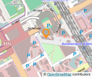 Bekijk kaart van Usg capacity in Amsterdam Zuidoost