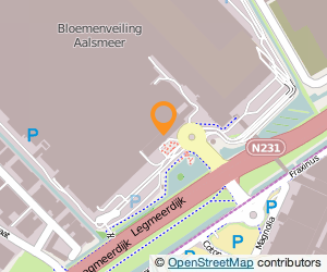 Bekijk kaart van Bloemenexport en - Groothandel P. van Dam en Zn B.V. in Aalsmeer
