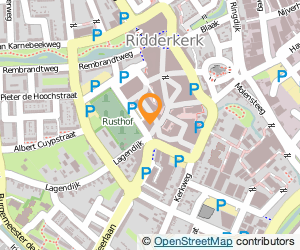 Bekijk kaart van Mondhygiënepraktijk Dentition in Ridderkerk