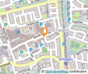 Bekijk kaart van Baderie in Schagen
