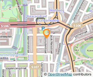Bekijk kaart van YIB (Yoga In Bedrijf)  in Amsterdam