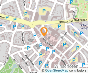 Bekijk kaart van Scheer & Foppen in Winschoten