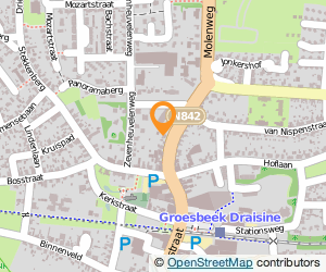 Bekijk kaart van Aannemersbedrijf en Interieurbouw Krebbers in Groesbeek