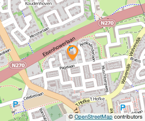 Bekijk kaart van Praktijk voor oefentherapie Cesar in Eindhoven