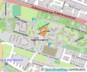 Bekijk kaart van Stg. 's Heeren Loo Zorggroep 's Heeren Loo-Schuylenburg in Apeldoorn