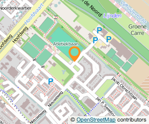 Bekijk kaart van Restaurant Hollywok in Hoofddorp