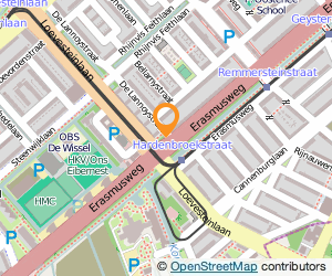 Bekijk kaart van Adam Boekholt thodn De Jong Snacks Erasmusweg in Den Haag