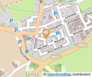 Bekijk kaart van Steunpunt de Mossellaan  in Egmond aan den Hoef