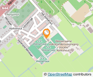 Bekijk kaart van Sportvereniging 'Wassenaar' in Wassenaar