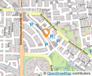Bekijk kaart van Bakkerij Middenbaan  in Barendrecht