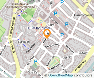 Bekijk kaart van VisieFit  in Wassenaar