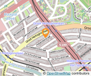 Bekijk kaart van Da Costaschool  in Den Haag