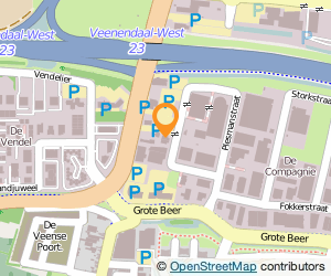 Bekijk kaart van Autobedrijf Van Leeuwen V.O.F.  in Veenendaal