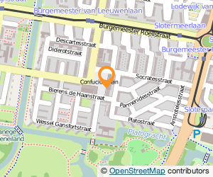 Bekijk kaart van Fysiotherapie Confuciusplein  in Amsterdam