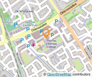 Bekijk kaart van Stadsdeelkantoor Zuid  in Zwolle