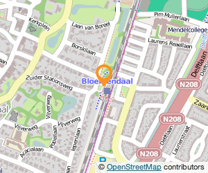 Bekijk kaart van Station in Bloemendaal