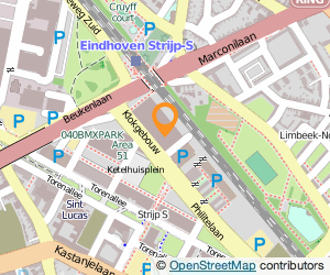 Bekijk kaart van Crealev B.V.  in Eindhoven