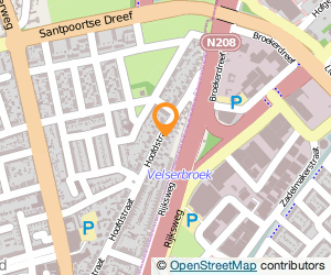 Bekijk kaart van Velser Omroep Stichting  in Santpoort-Noord